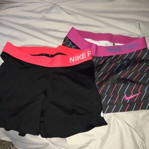 nike pro spandex bundle